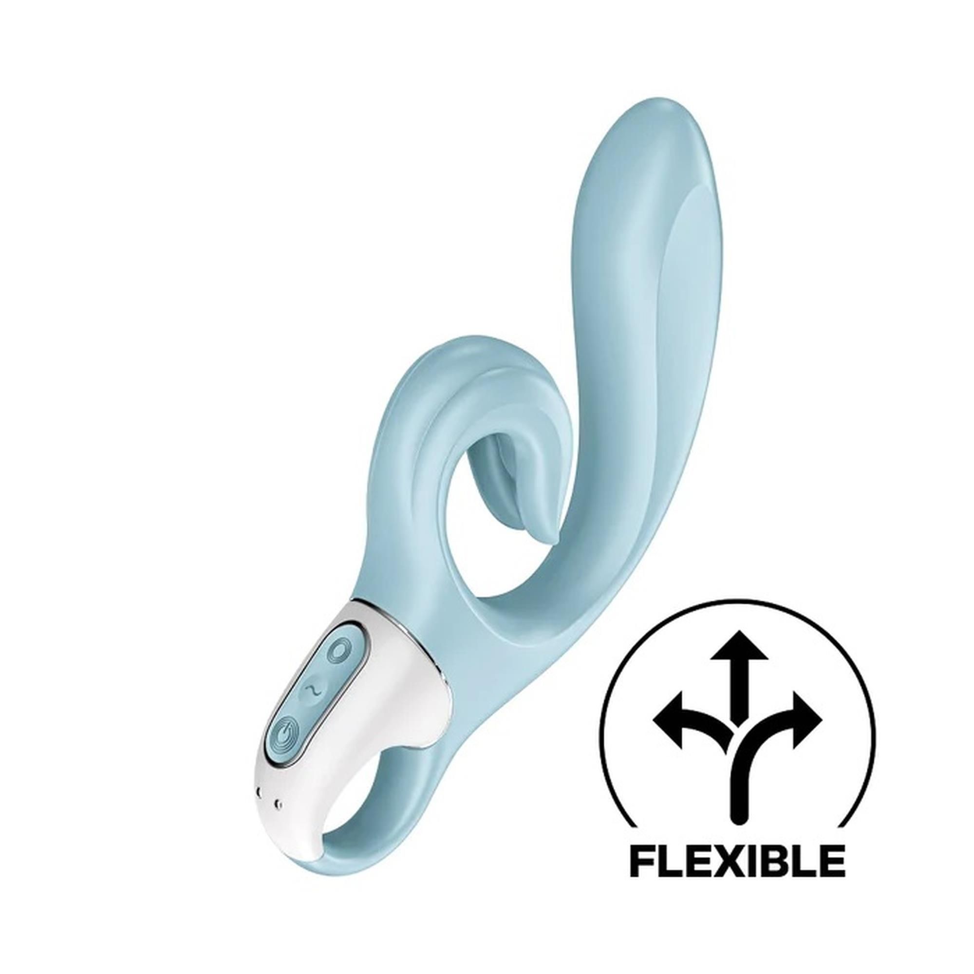 Вибратор-кролик Satisfyer Love Me, 22 см (голубой)