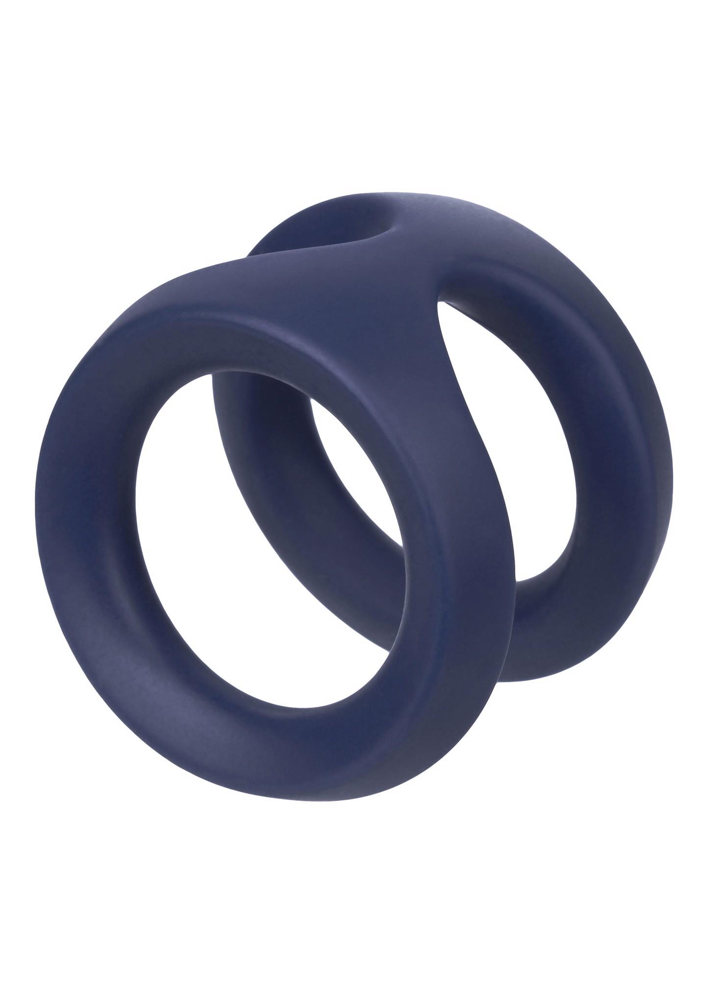 Ерекційне кільце Calexotics Viceroy Dual Ring, 3,2 см (синій)