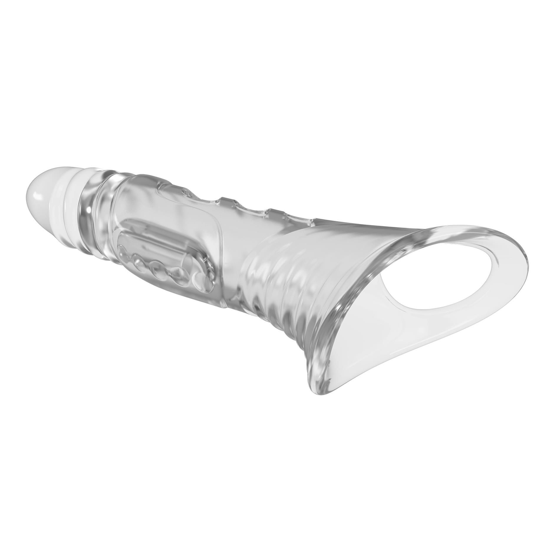 Насадка на пенис Pretty Love Penis Sleeve 8.7" Extender, 22 см (прозрачный)