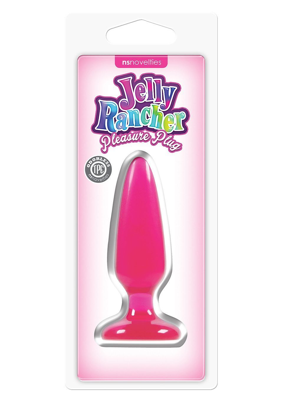 Анальна пробка Pleasure Plug Small, 10 см (рожевий)