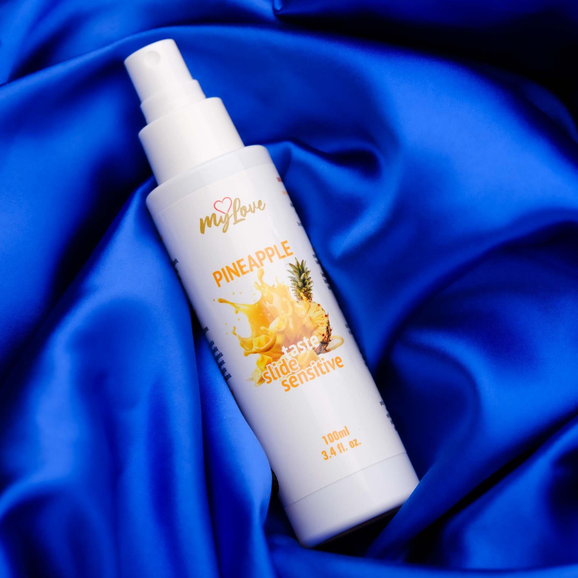 Лубрикант на водной основе MyLove Taste Slide Sensitive Pineapple, 100 мл