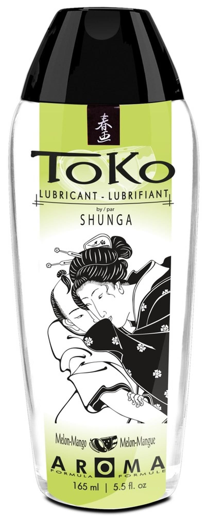 Интимный гель Shunga Toko Aroma Lubricant со вкусом манго и дыни, 165 мл