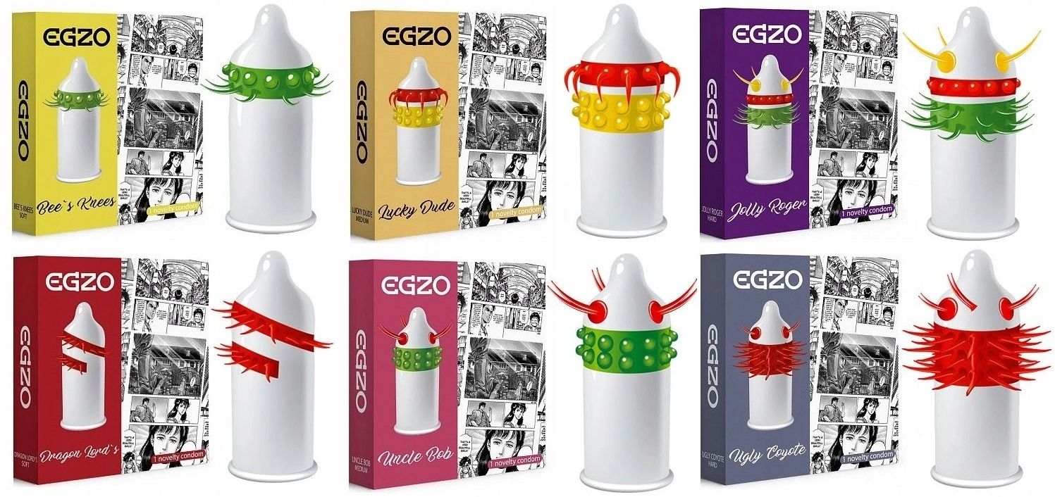 Презервативы Egzo Cocky Friend, 1 шт