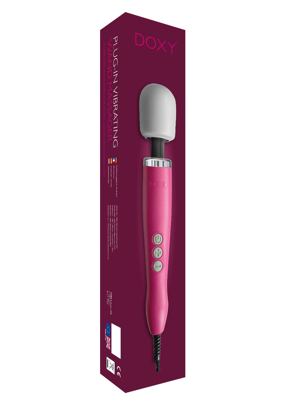 Вибромассажер Doxy Original, 34 см (розовый)
