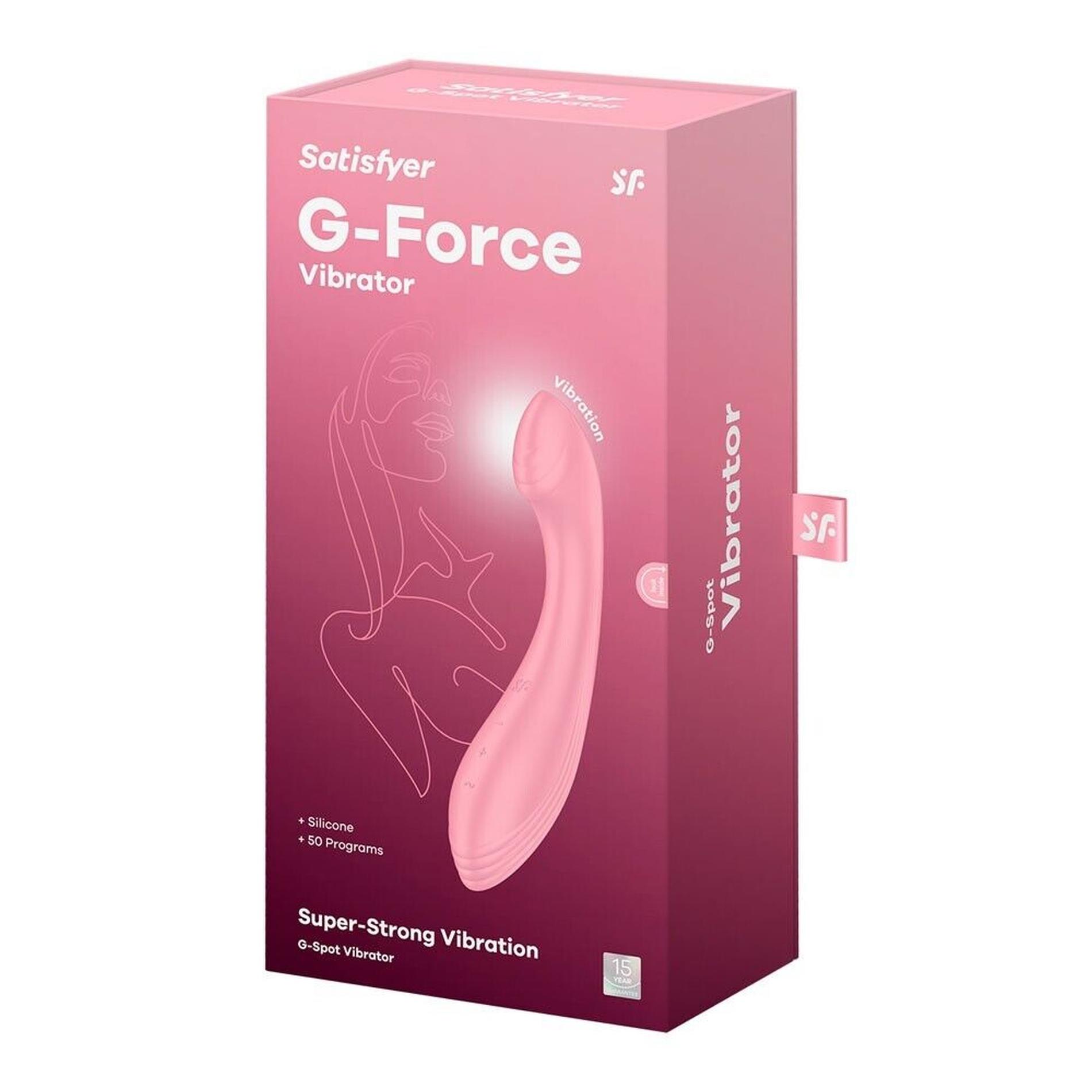 Вибратор Satisfyer G-Force, 19 см (розовый)