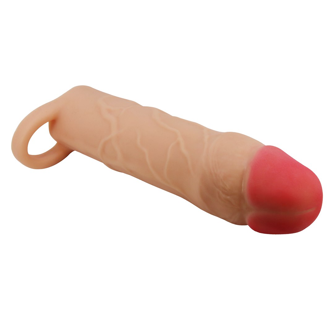 Насадка на пенис Pretty Love Hani 2", 18 см (телесный)