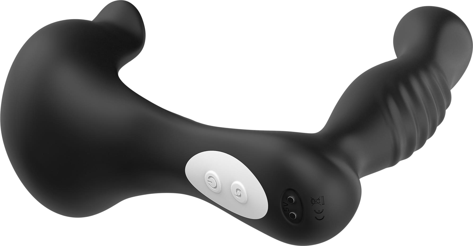B - Series Joy Surround - Stymulator prostaty B -, Czarny, 15.4 cm