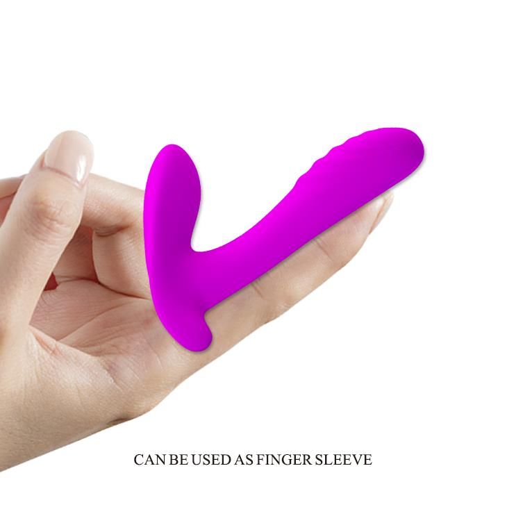 Вибратор Pretty Love Remote Control, 10 см (фиолетовый)