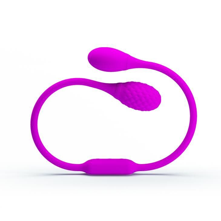 Двосторонній вібратор Pretty Love Dream Lovers Whip, 65,5 см (рожевий)