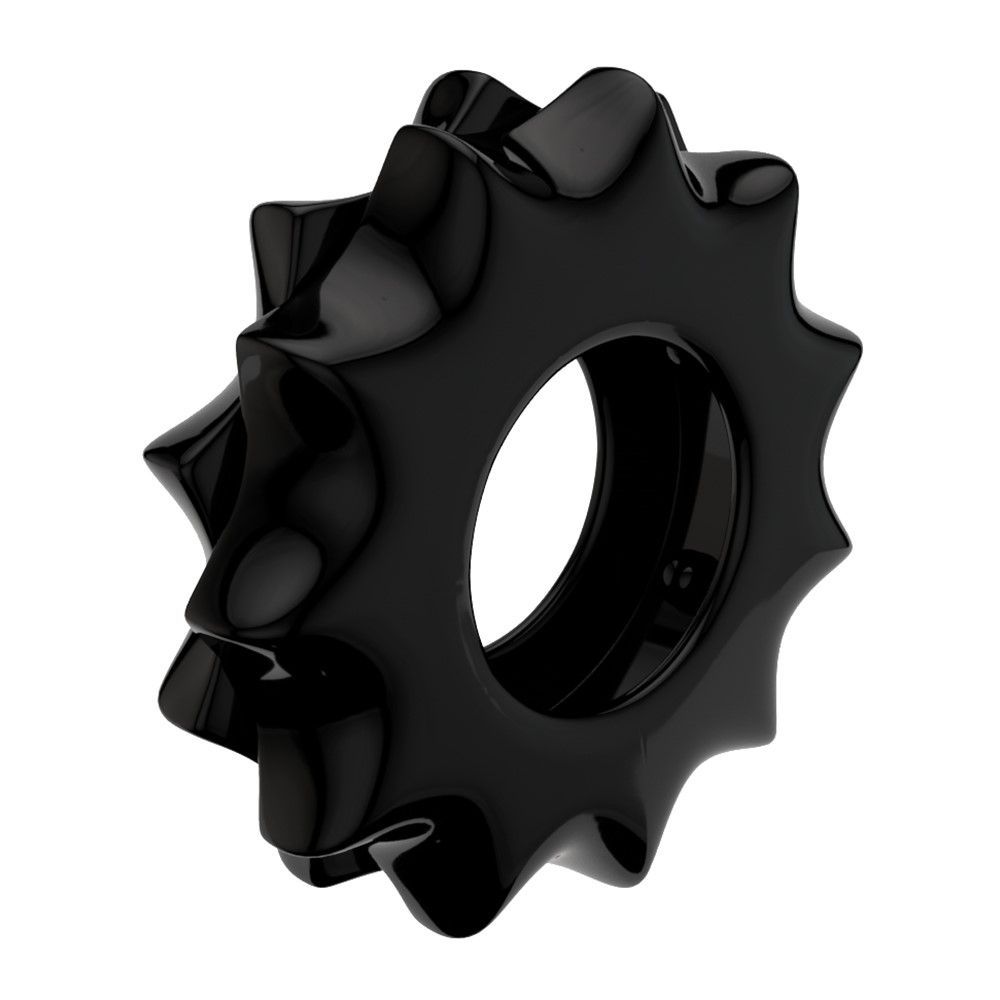 Эрекционное кольцо Lovetoy Power Plus Cock Ring Series, 4 см (черный)