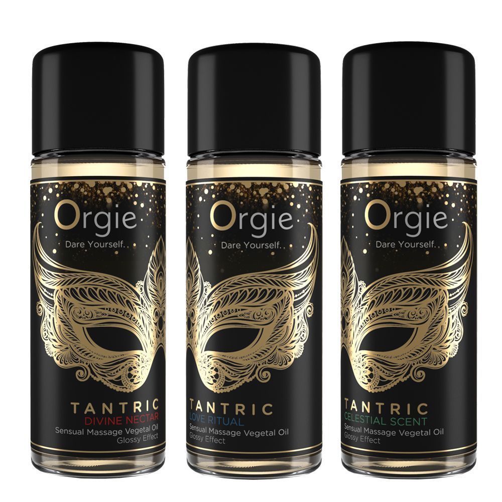 Zestaw olejków do masażu Orgie Tantric, 3х30  ml