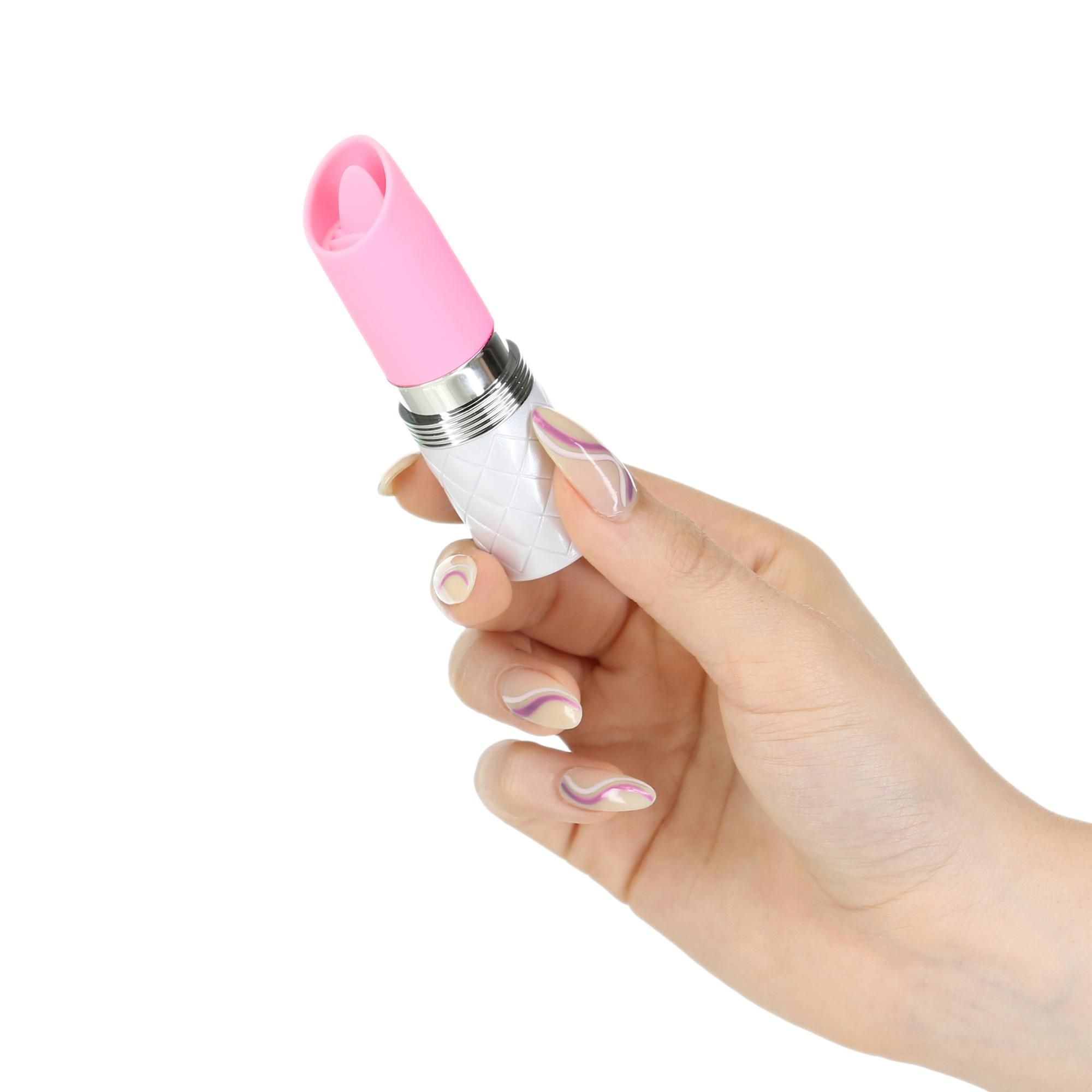 Вибратор Pillow Talk Lusty LuxuriousFlickering, 9,4 см  (розовый)