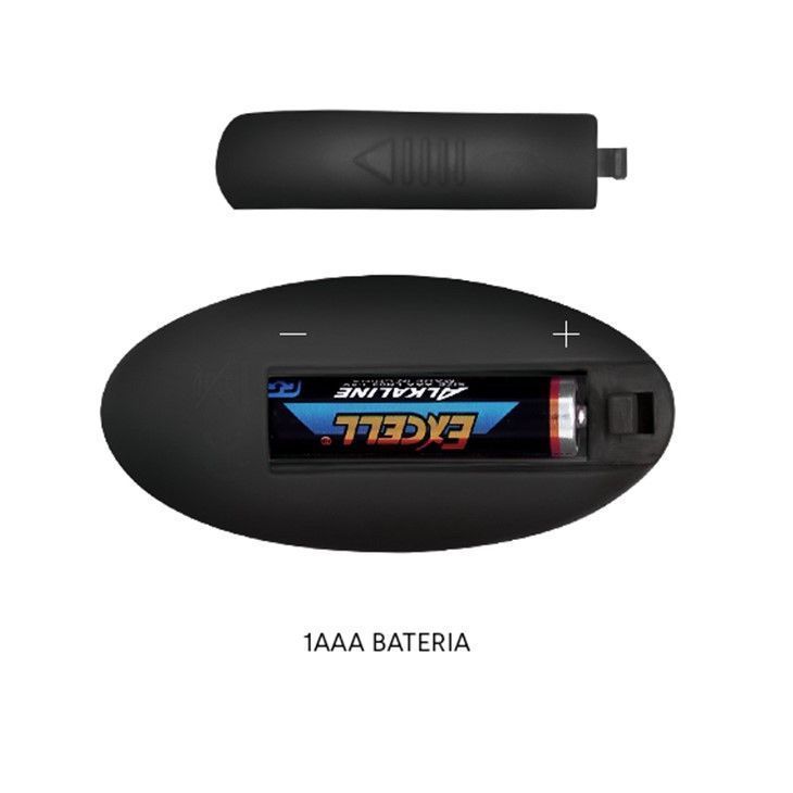 Korek analny Erospace Deeplo, 12,5 cm (czarny)