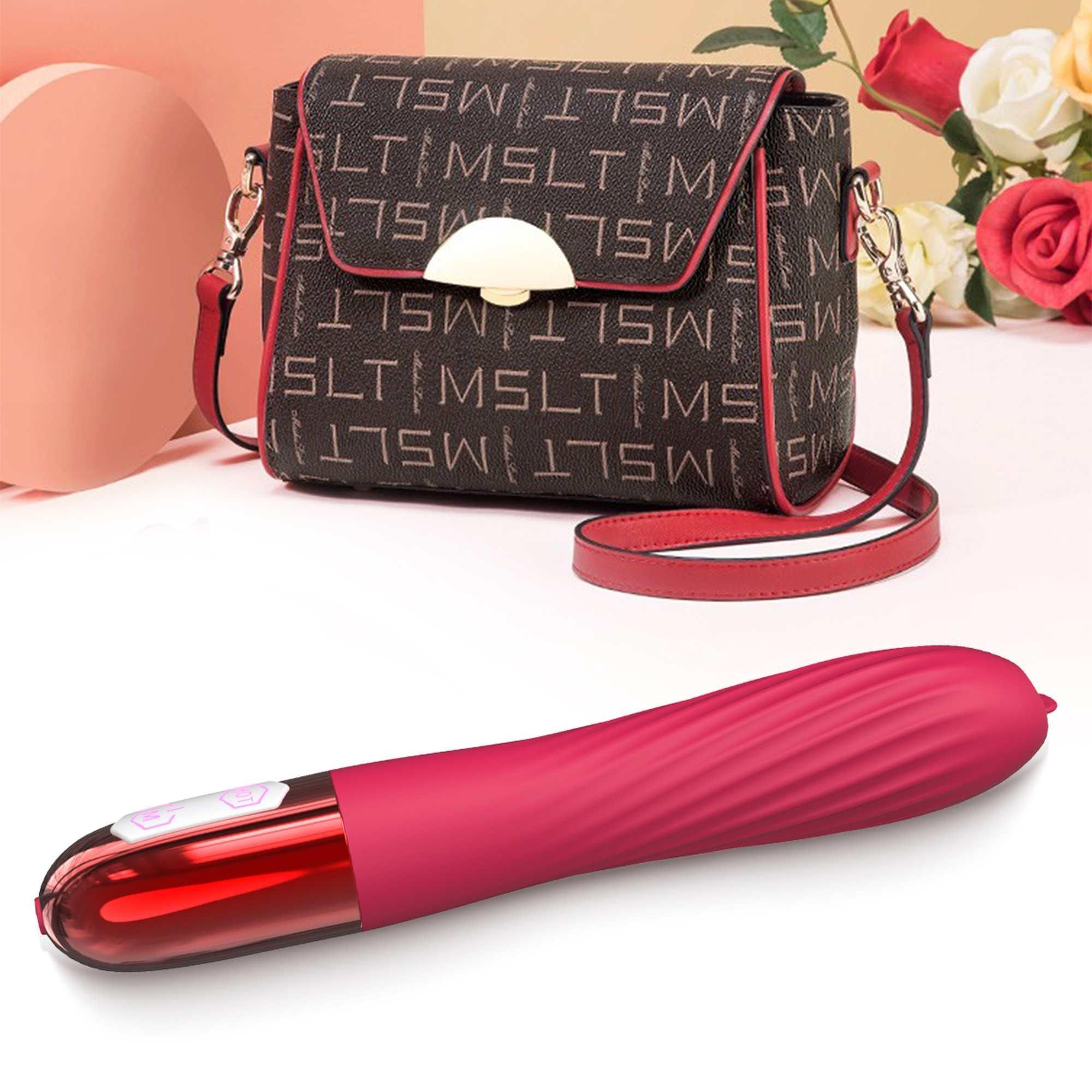 Вибратор B - Series Fox Heating, 18 см (красный)