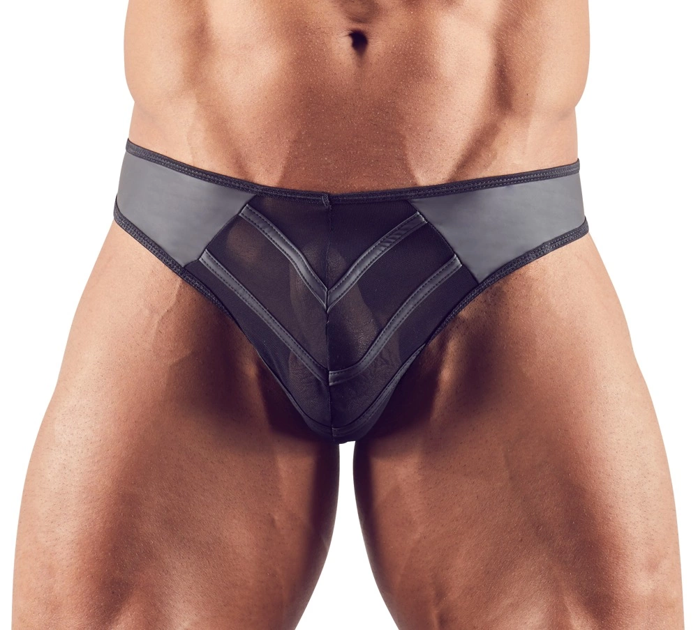 Мужские трусы-стринги Svenjoyment Underwear, L (черный)