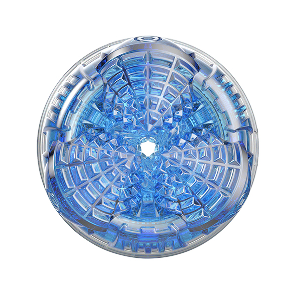 Мастурбатор Fleshlight Turbo Core Blue Ice (голубой)