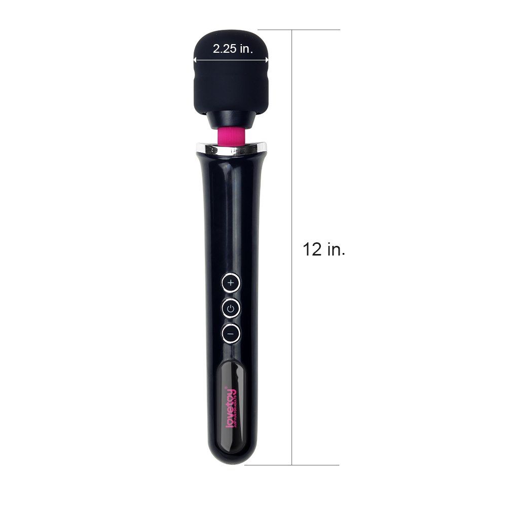 Вібратор Lovetoy Training Master Ultra Powerful Body Wand, 32 см (чорний)