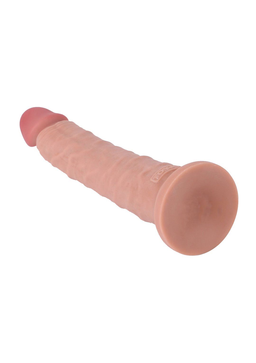 Dildo Get Real Deluxe Dual Density, 17.5 cm (w kolorze cielistym)