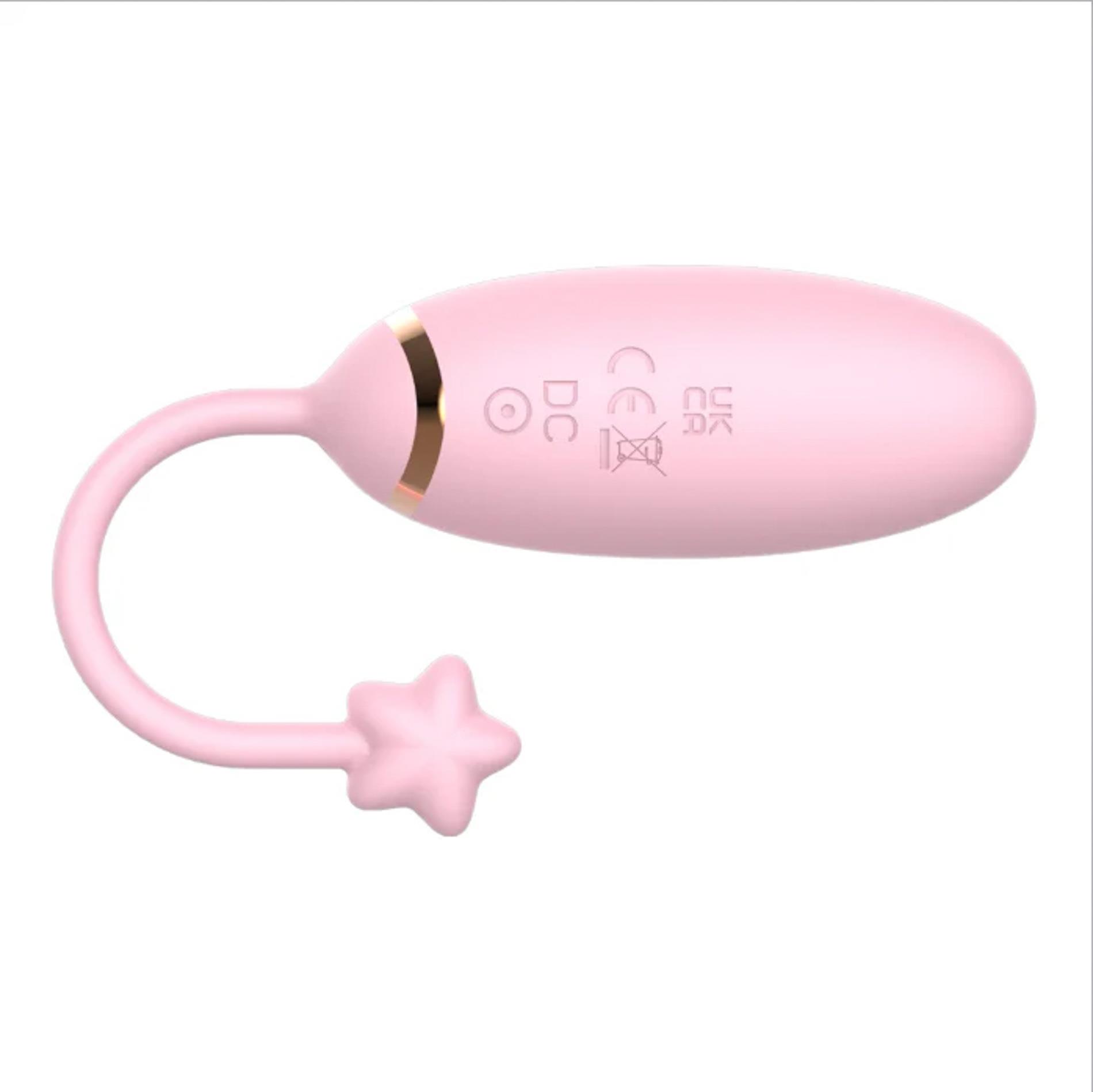 Виброяйцо Lovesecret Premium Love Egg App Function, 10.7 см (розовый)