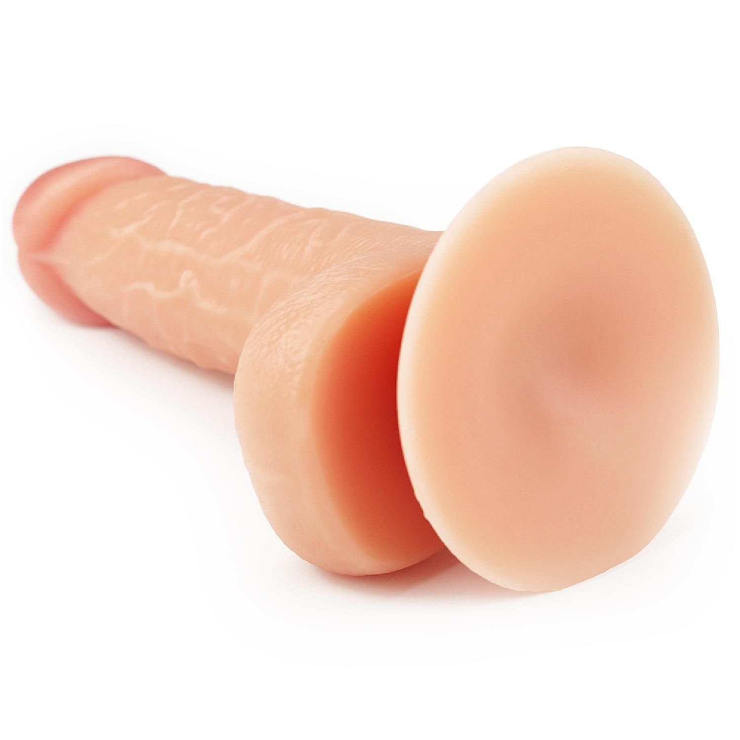 Фаллоимитатор LoveToy The Ultra Soft Dude Flesh, 18 см (телесный)