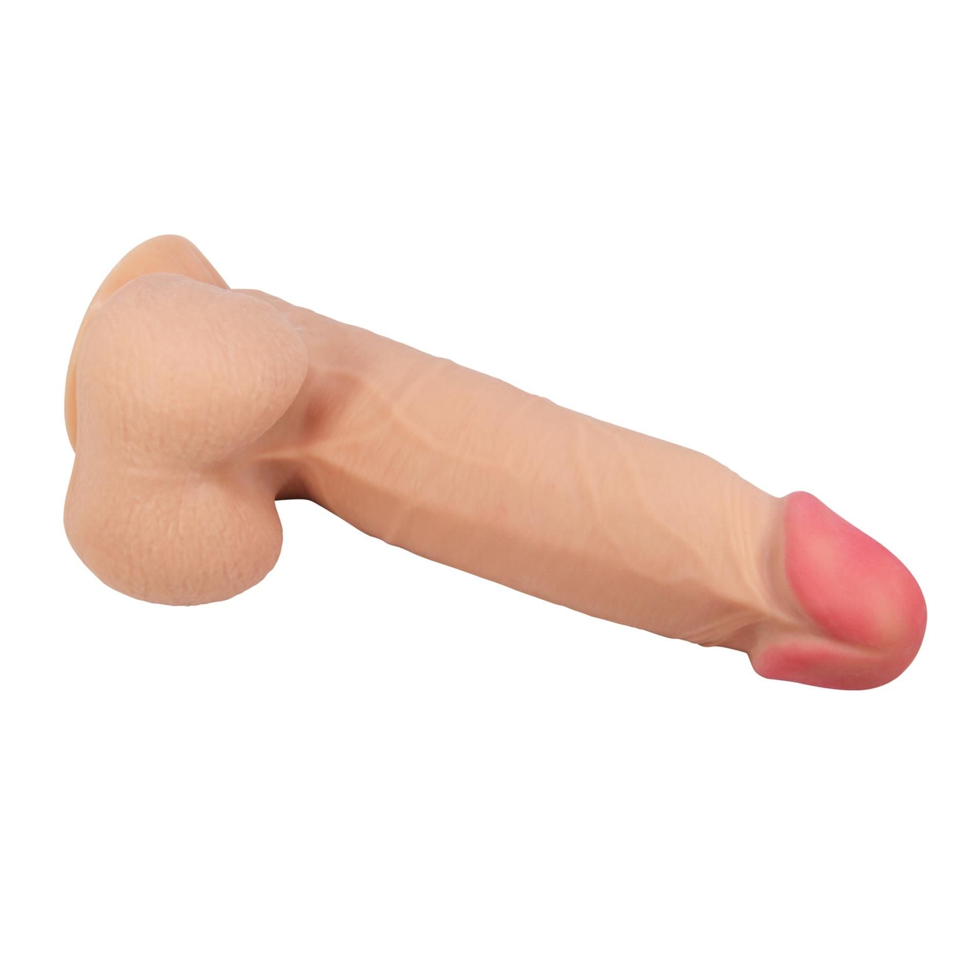 Фаллоимитатор Baile Sliding Skin Bendable 8,5'', 21.8 см (телесный)
