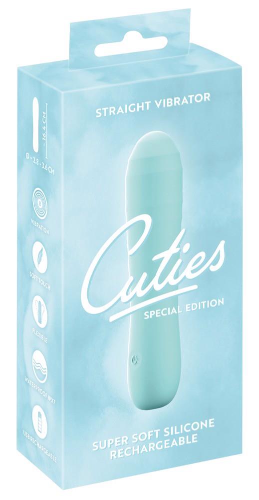 Вибратор Cuties Softies Mini, 16.4 см (мятный)