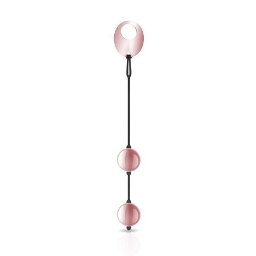Вагинальные шарики Rosy Gold Nouveau Kegel Balls, 2.8 см (золотистый)