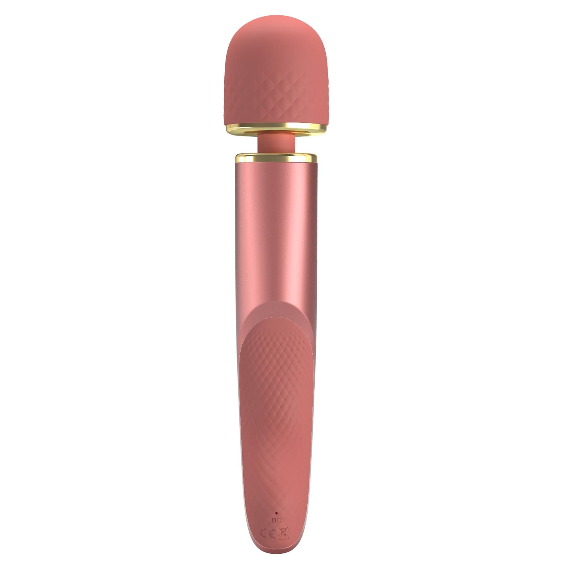 Вібромасажер Pretty Love Interesting Massager, 29 см (персиковий)
