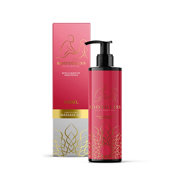 Массажное масло BodyGliss Silky Soft Oil Rose Petals, 150 мл