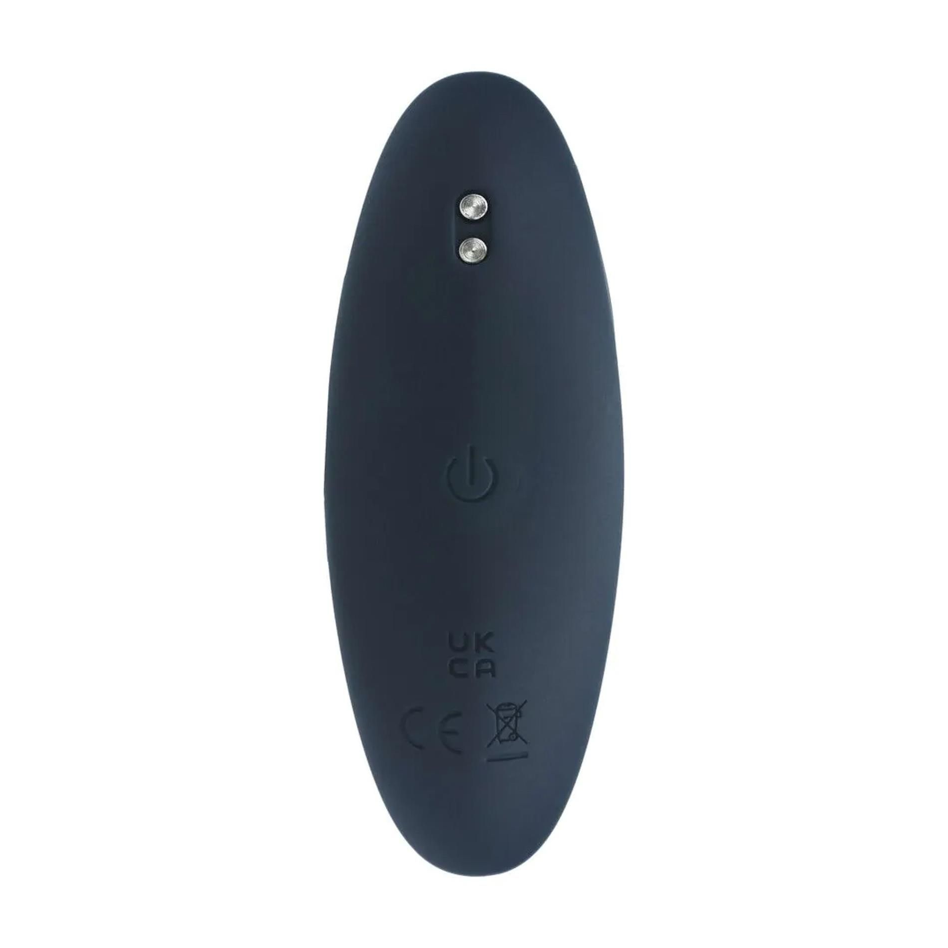 Стимулятор простаты Levelz Vibrating M, 12.5 см (черный)