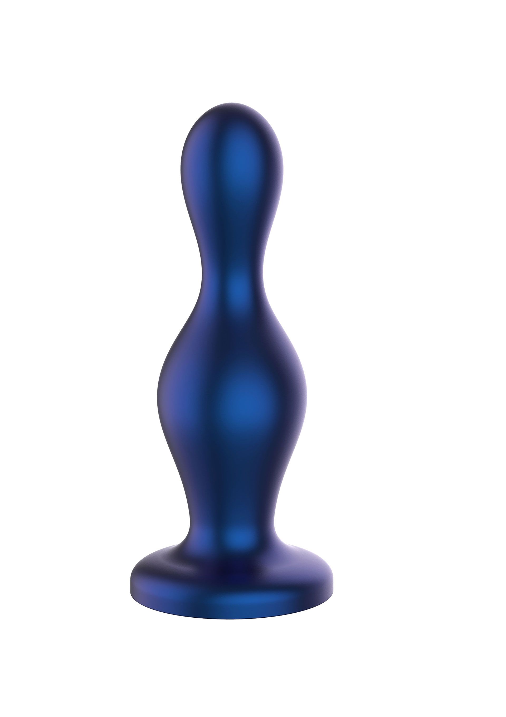 Анальна пробка TOYJOY The Hitter Buttplug, 13 см (синій)