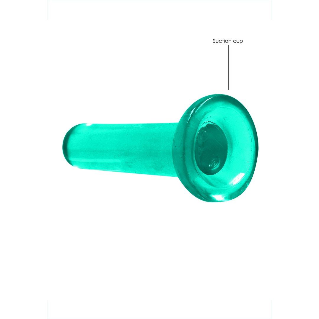 Фаллоимитатор Realrock Crystal Clear Dildo 5.3", 13.5 см (зеленый)