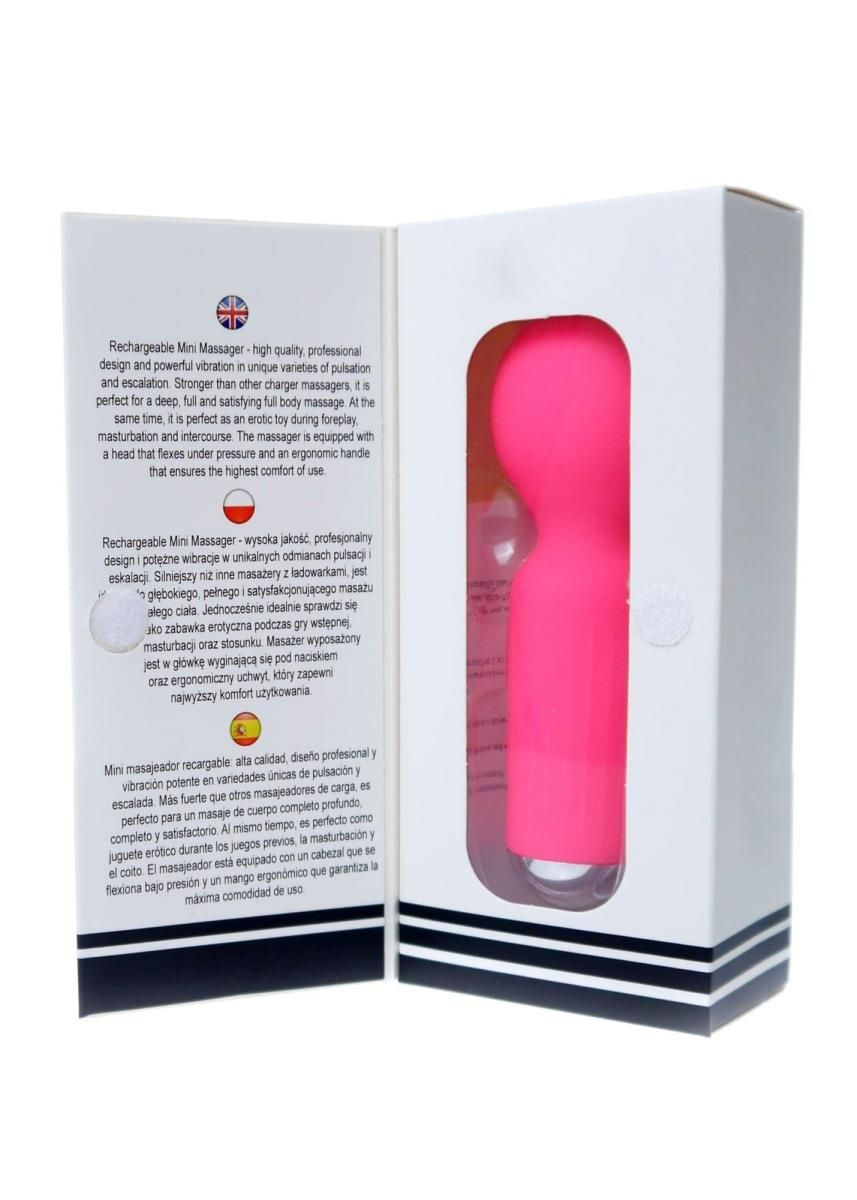 Вибромассажер Boss Series Rechargeable, 11 см (розовый)