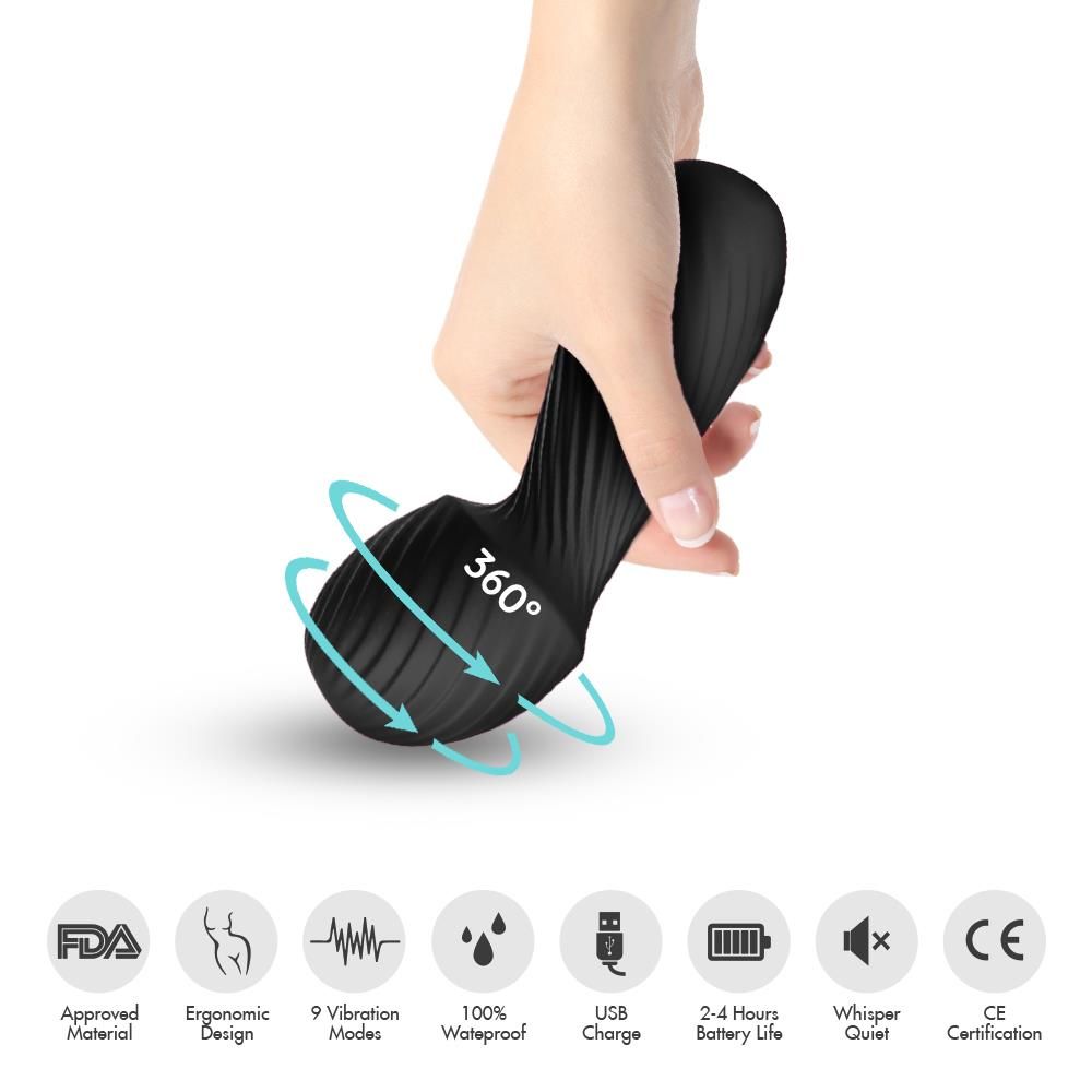 Вибромассажер B - Series Joy Dazzle, 13.6 см (черный)