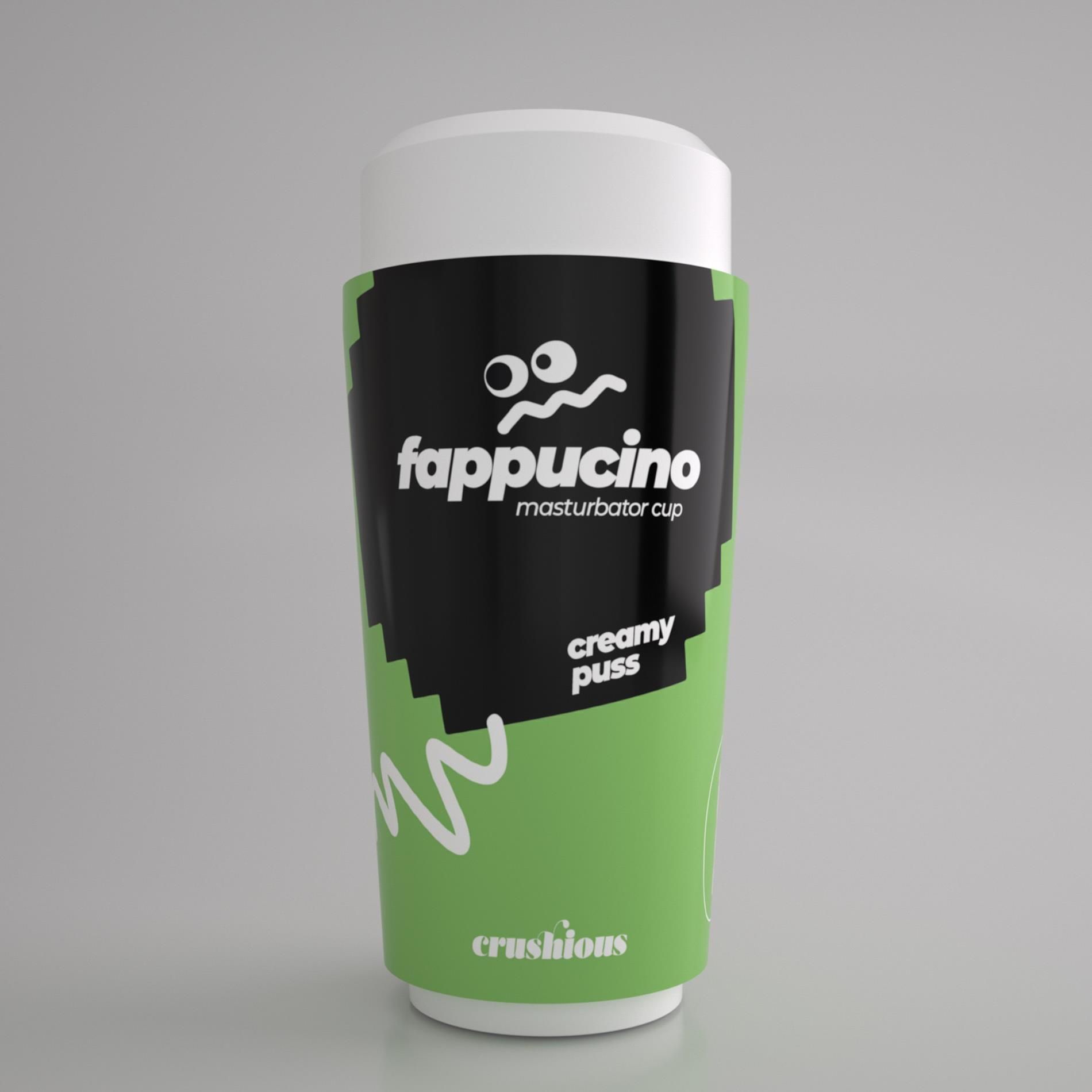 Мастурбатор Crushious Fappucino Creamy Puss (зеленый)