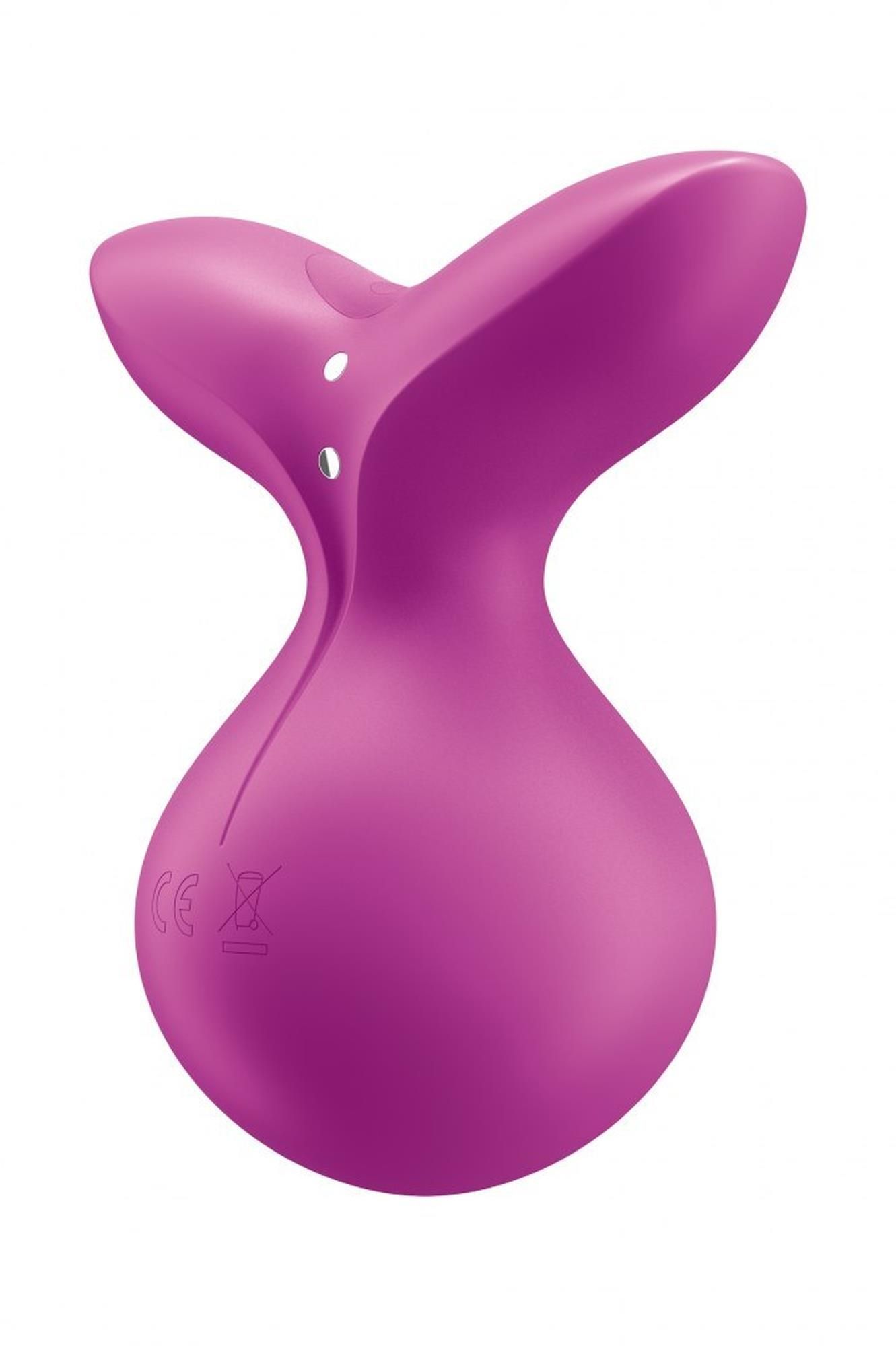 Masażer łechtaczki Satisfyer Viva la Vulva 3, 8,5 cm (fioletowy)