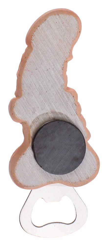 Otwieracz Metal Bottle Opener Willy + Hand (w kolorze cielistym)