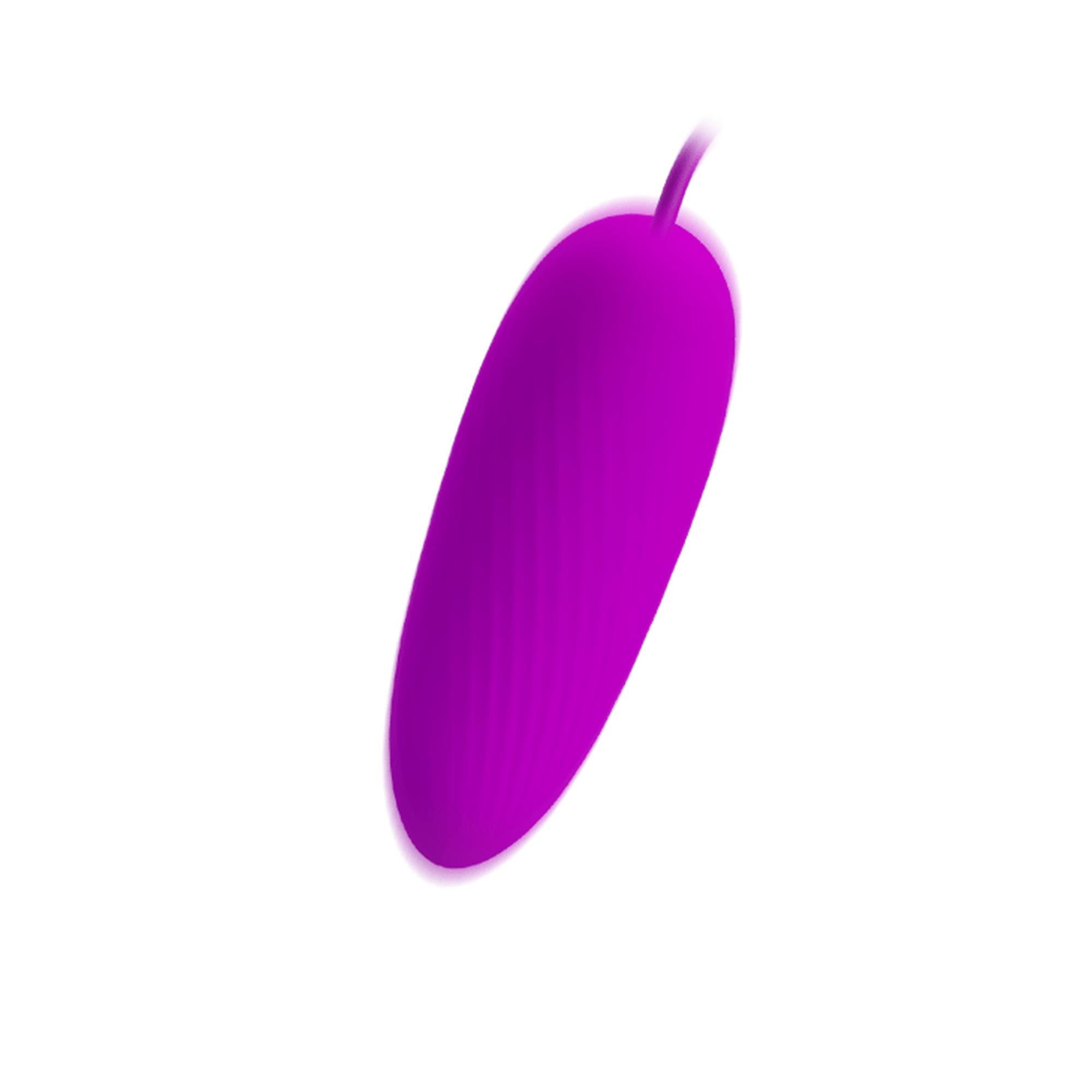Виброяйцо Pretty Love Destrable Flirt Naughty egg, 9,5 см (фиолетовый)