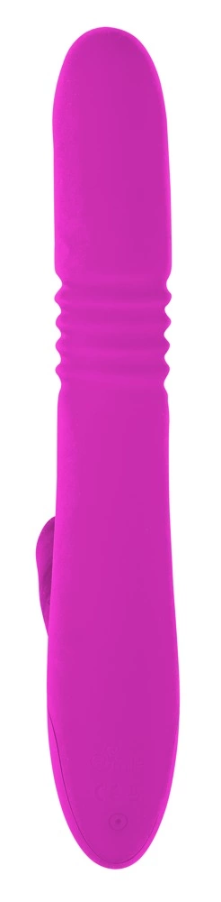 Вибратор-кролик Sweet Smile Thrusting Pearl Ra, 26 см (розовый)