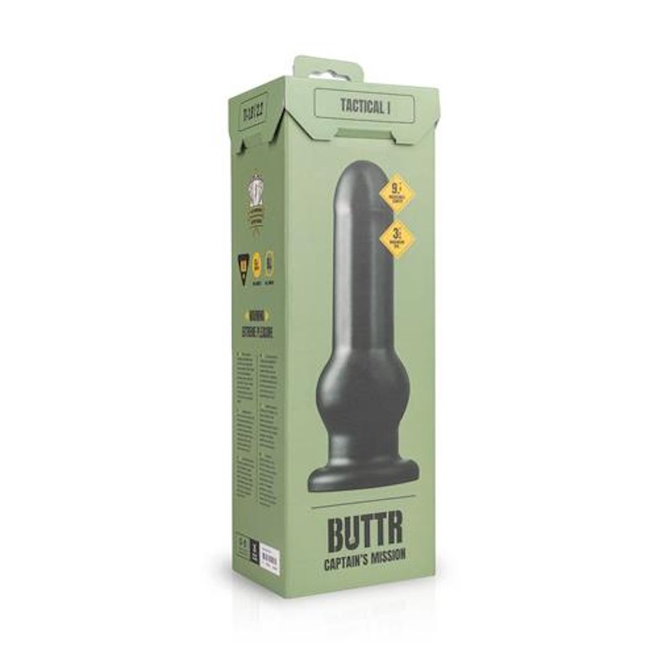 Фаллоимитатор EasyToys Tactical, 25.5 см (черный)
