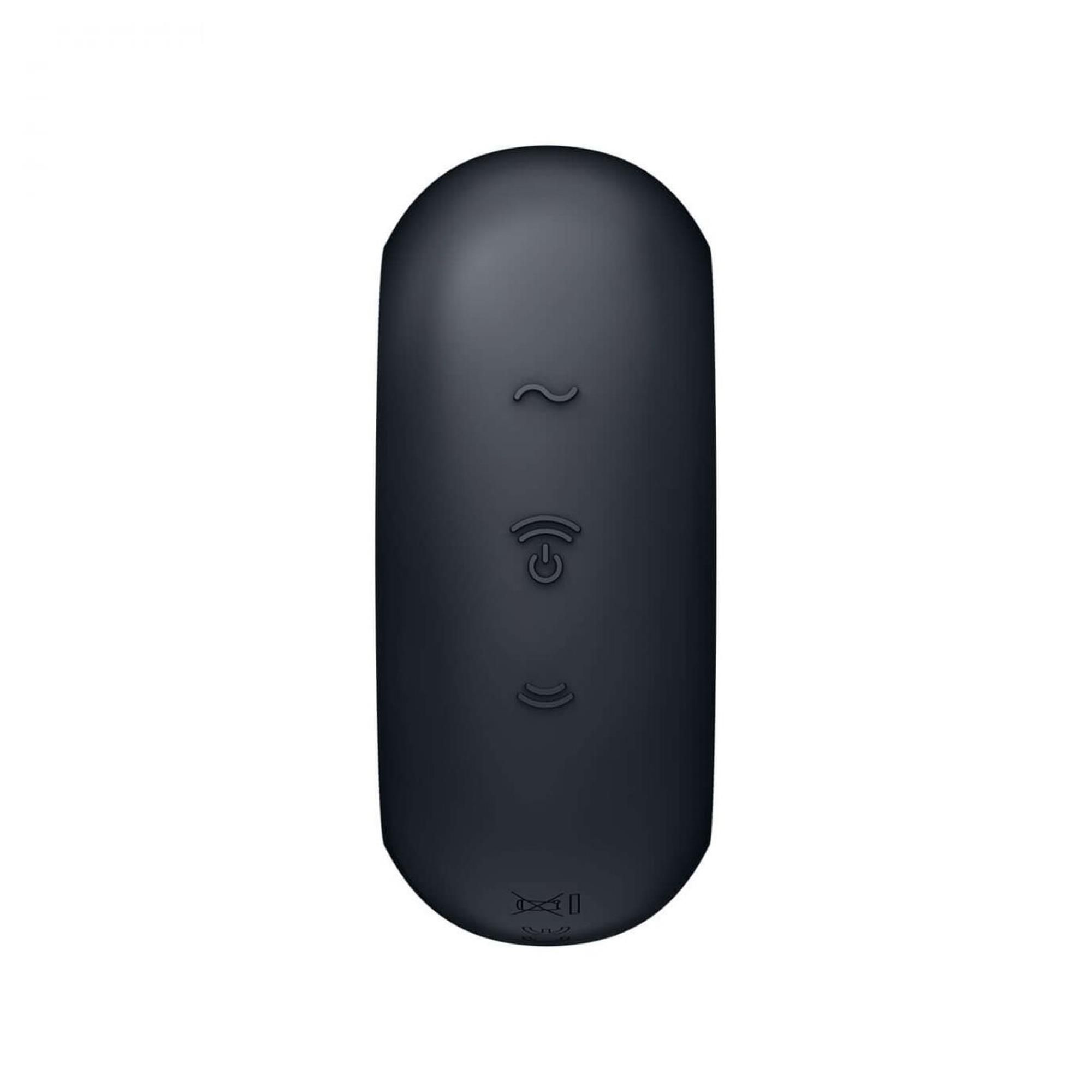 Вакуумный стимулятор клитора с вибрацией Satisfyer Pro To Go 3 (черный)