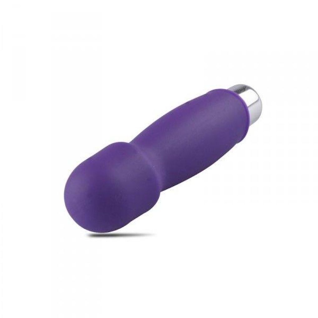 Мини-вибратор Toyz4lovers Mini Finger Fan Wand, 9 см (фиолетовый)