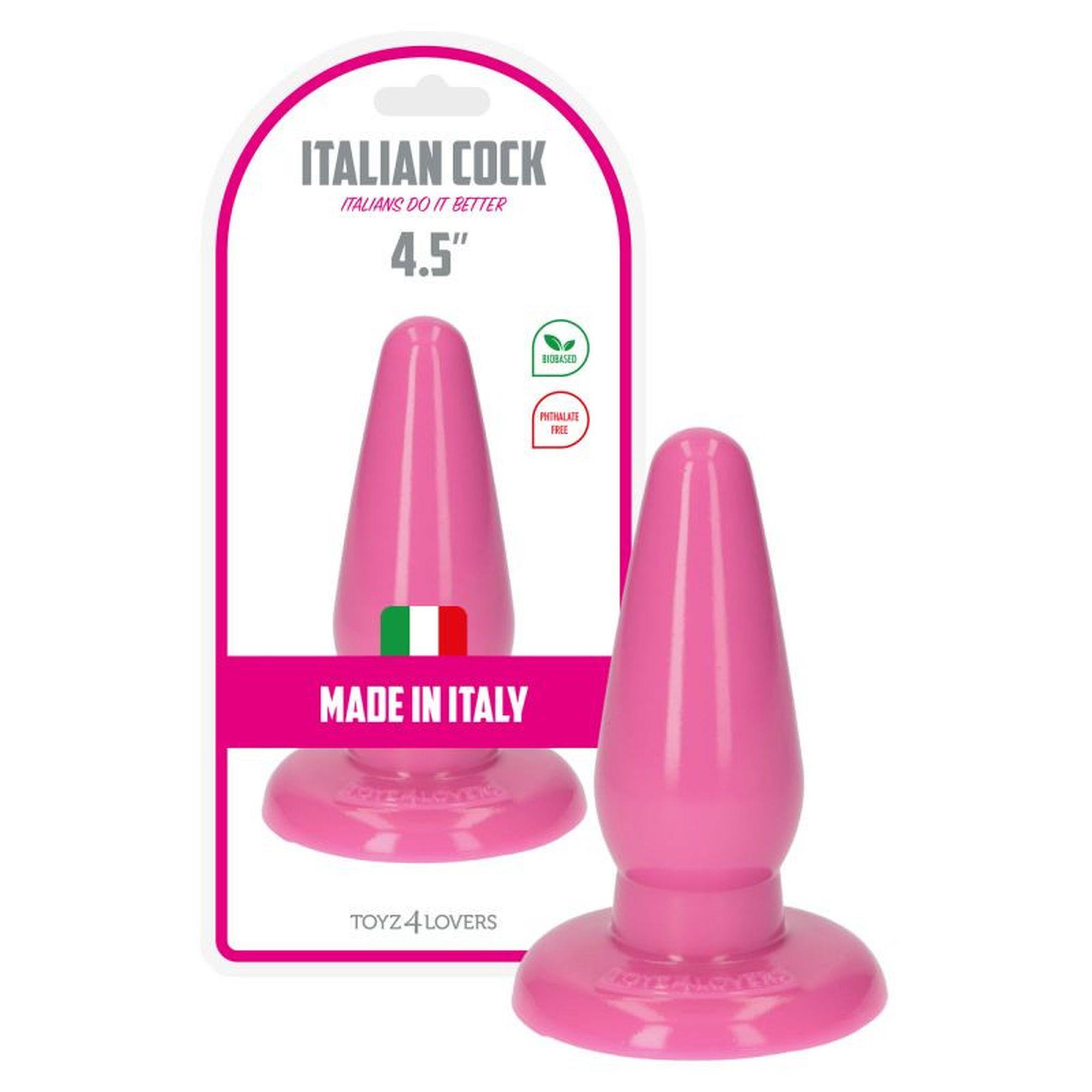 Toyz4lovers Ivo Pink - Korek analny, Różowy, 12 cm