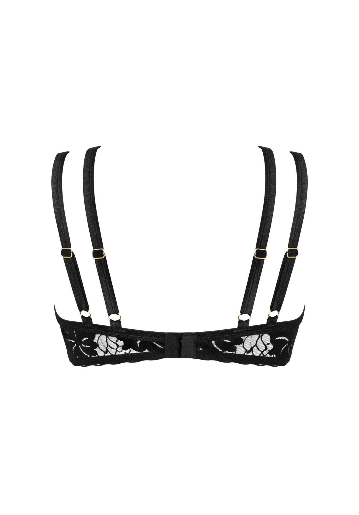 Biustonosz Obsessive Arienna, M/L (czarny)