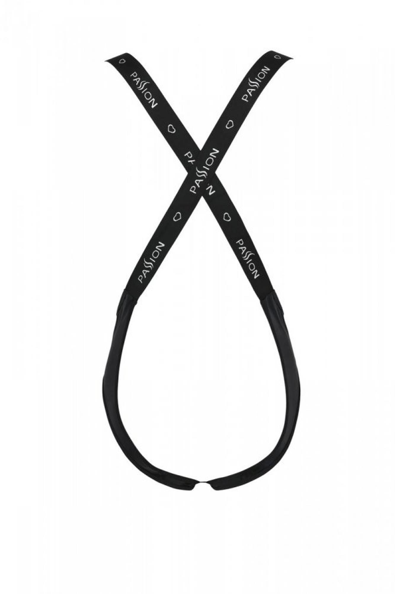 Боди Passion Free Your Senses Bruno 027, XXL/XXXL (черный)