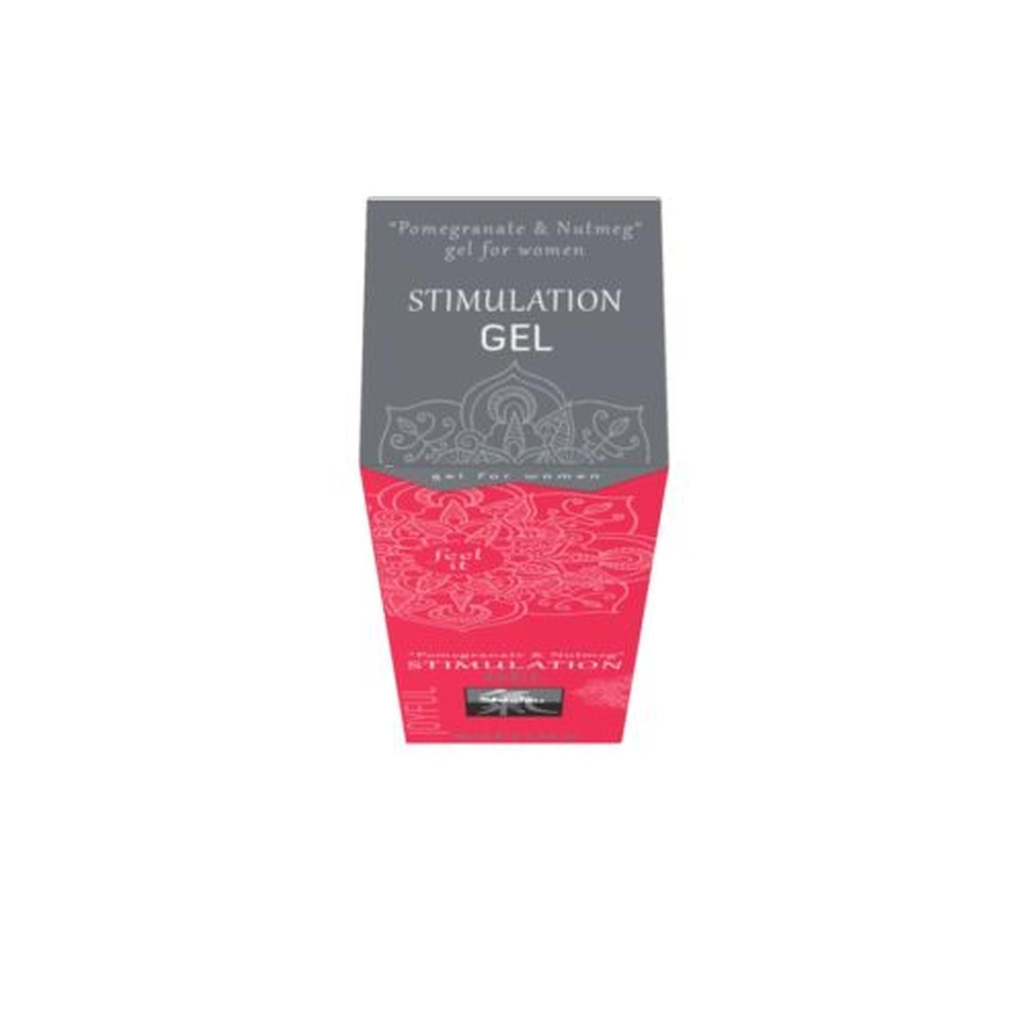Возбуждающий гель Shiatsu Stimulation Gel Pomegranate & Nutmeg, 30 мл