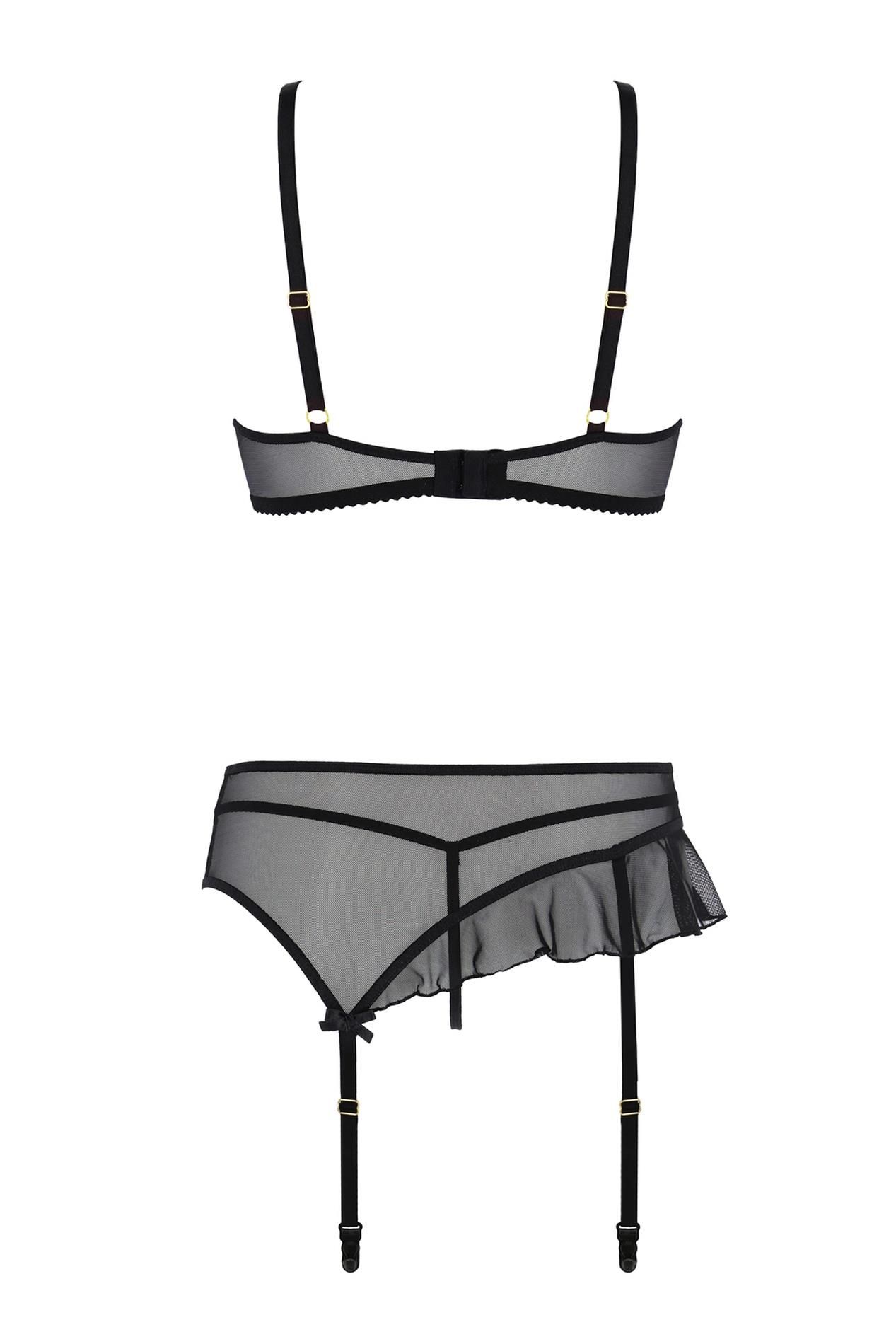 Сексуальный комплект Casmir Kitasana, XXL/XXXL (черный)