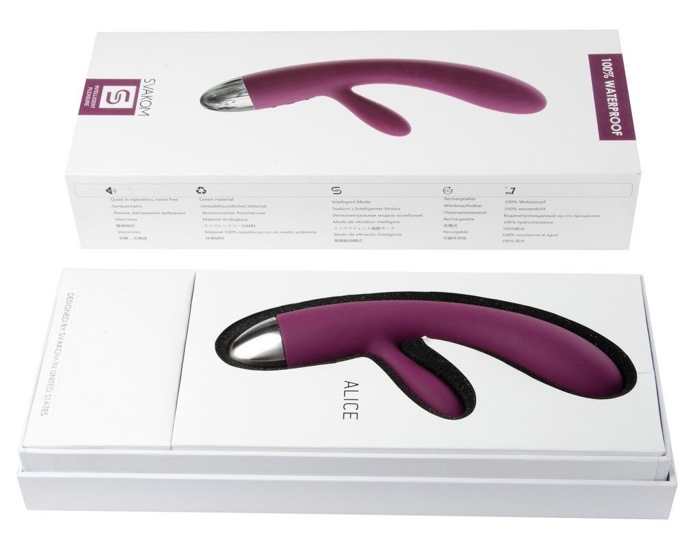 Wibrator Svakom Alice, 17,6 cm (fioletowy)