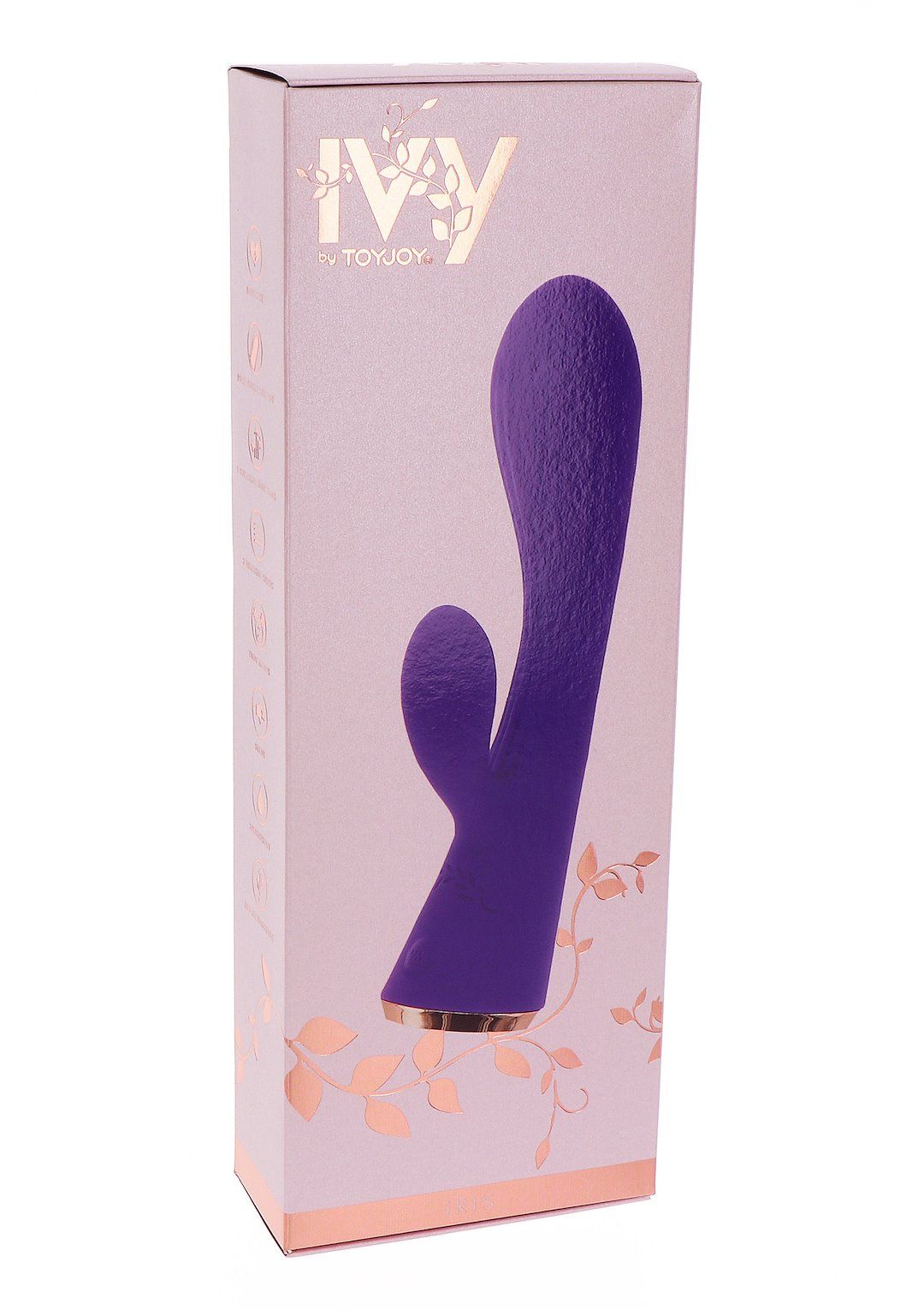 Вибратор-кролик ToyJoy Iris, 17.5 см (фиолетовый)
