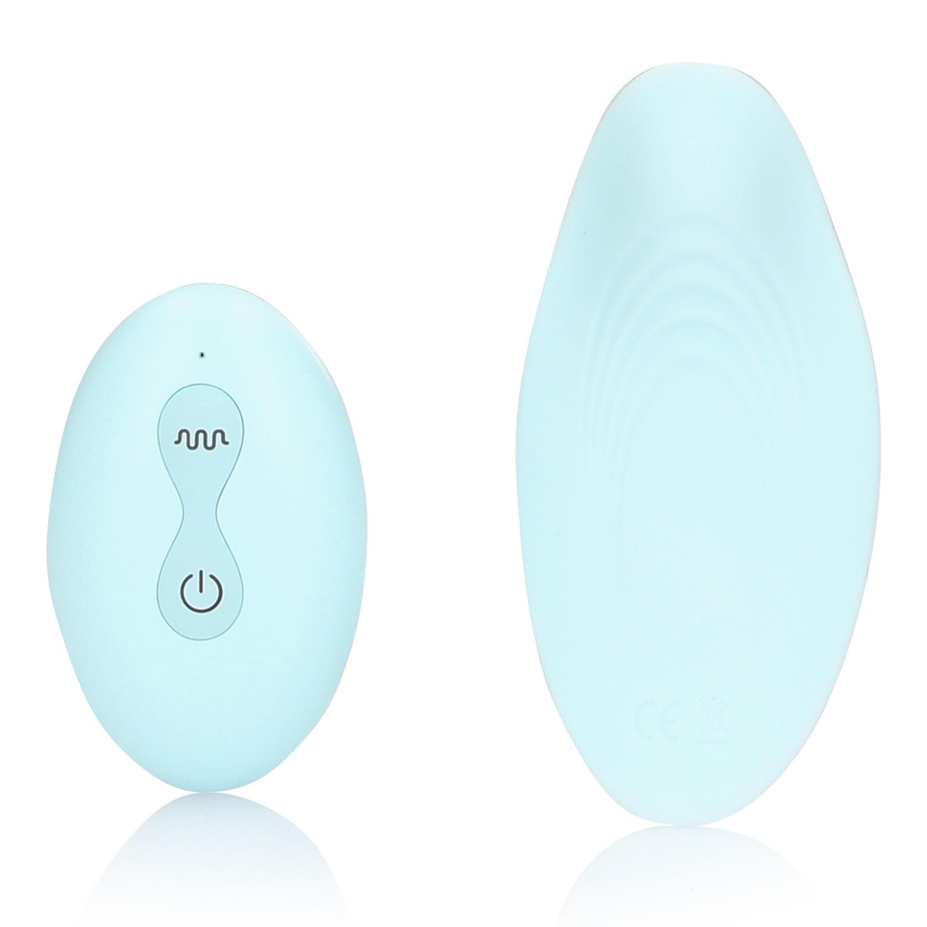Вибратор в трусики Loveline Arctic Blue, 8.5 см (голубой)